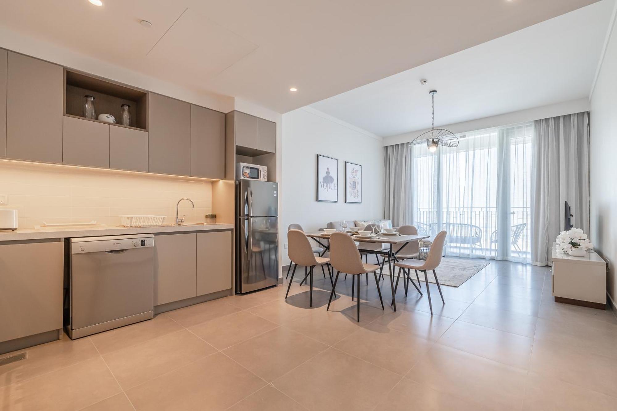 Spacious 2Bdr In Creek Harbor With City View Dubai Exterior photo